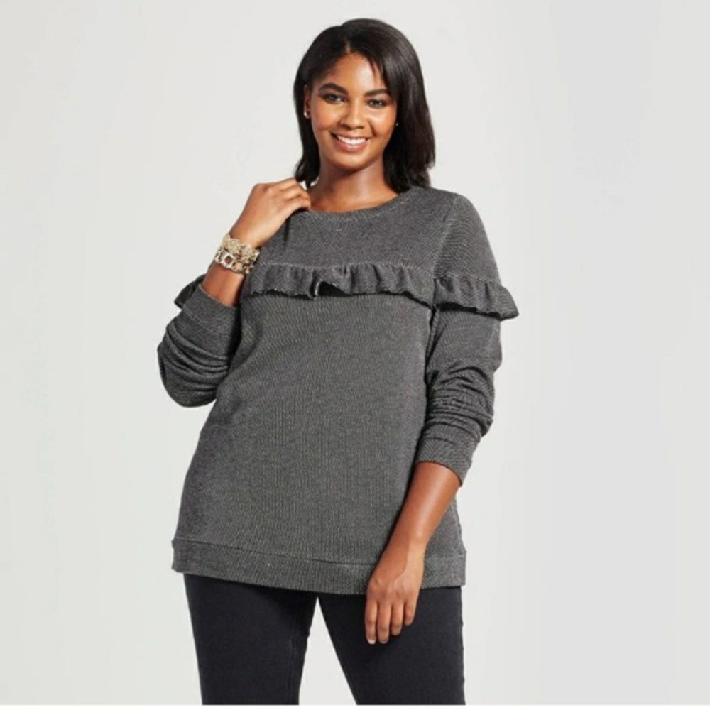 Ava & Viv Ruffled Sweater